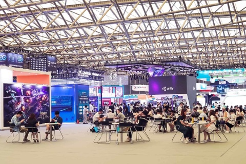 中国（上海）国际数码互动娱乐展览会CJ展会现场图片