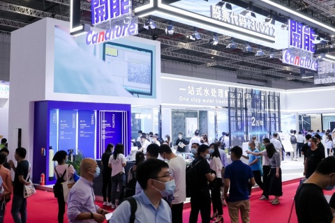 上海世环会空气环境展展会现场图片