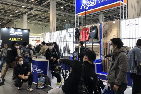 日本大阪渔具钓具展览会展会现场图片