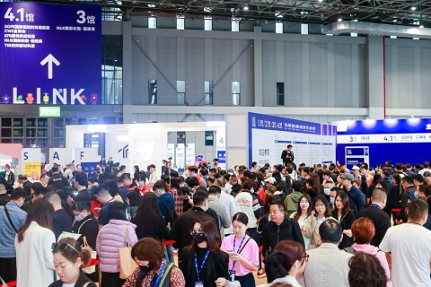 上海服饰供应链展展会现场图片