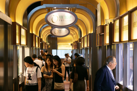 香港珠宝首饰展展会现场图片
