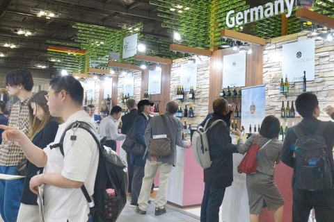 日本东京葡萄酒展览会展会现场图片