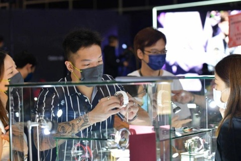 香港钟表展览会展会现场图片