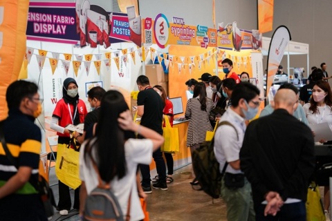 马来西亚广告标识展览会展会现场图片