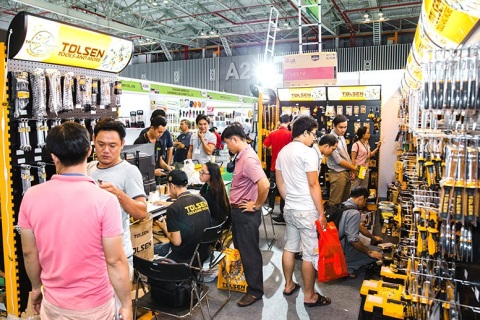 越南胡志明园林工具园艺展览会展会现场图片