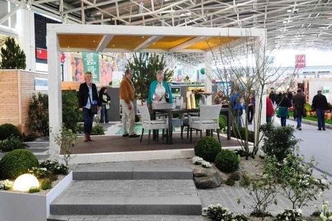 德国慕尼黑花卉园艺展览会展会现场图片