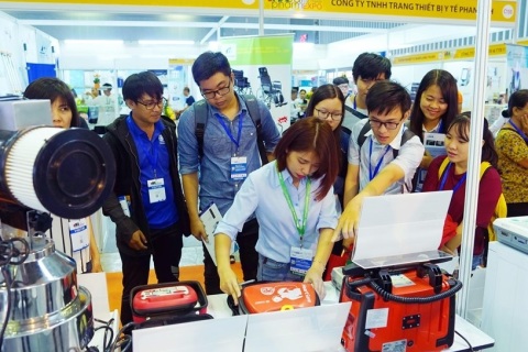越南眼镜业展览会展会现场图片