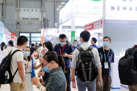 上海个人护理及美容健康电器展览会展会现场图片