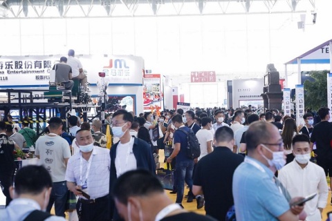 中国北京国际主题公园游乐设施设备展展会现场图片