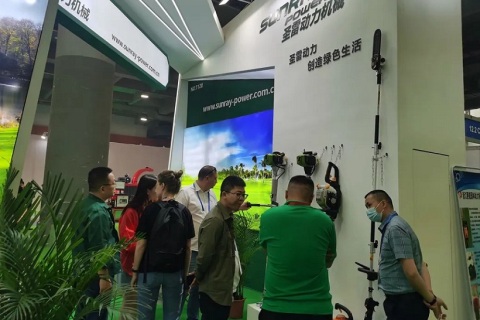 广州亚洲园林机械及园艺工具展展会现场图片