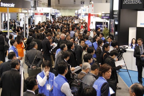 日本东京汽车电子技术展览会展会现场图片