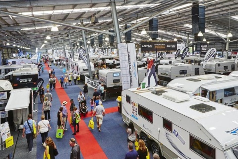澳洲澳大利亚悉尼房车、户外露营用品展览会展会现场图片