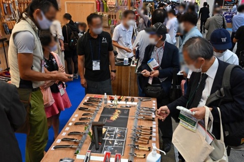 日本东京五金工具展览会展会现场图片