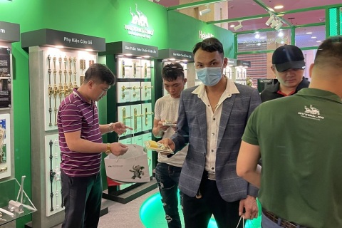 越南胡志明建材五金卫浴展览会展会现场图片