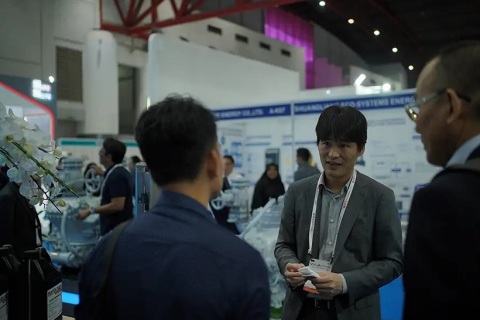 印尼雅加达暖通制冷、空调展览会展会现场图片