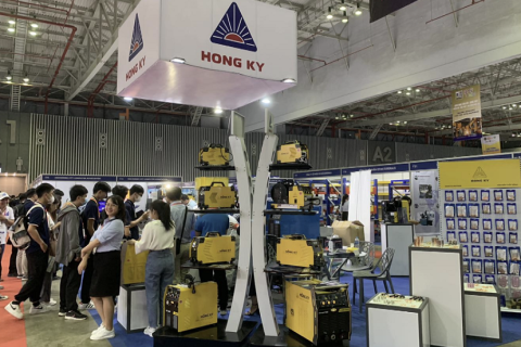 越南河内工业机械及机床金属加工展览会展会现场图片