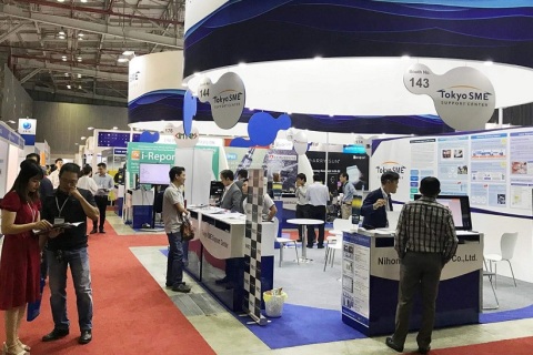 越南胡志明电力、线缆展览会展会现场图片