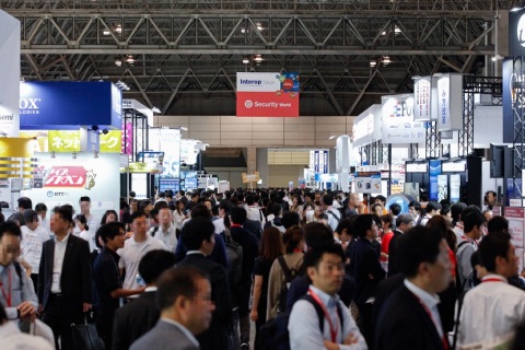 日本东京互联网媒体展览会展会现场图片