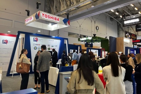 南非约翰内斯堡太阳能光伏及储能展览会展会现场图片