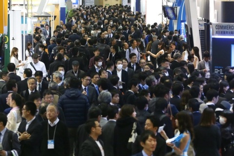 日本东京电池展览会展会现场图片