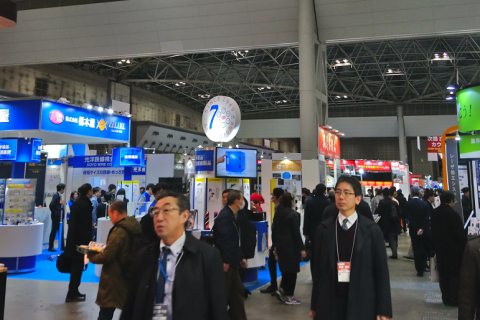 日本东京航空航天材料及技术展览会展会现场图片