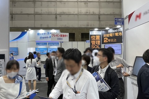 日本东京智慧物流展展会现场图片