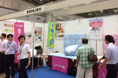 日本东京纺织服装面料辅料展览会展会现场图片