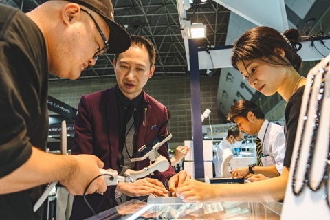 日本东京珠宝首饰钟表展览会展会现场图片