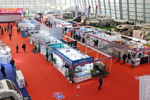 上海国际房车展览会展会现场图片